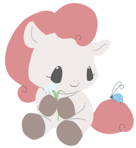 Baby Pony Hana Art by TeacupLion
