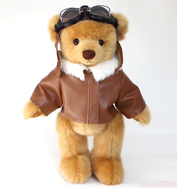 aviator teddy bear